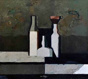 "Still life on a gray background", 2003