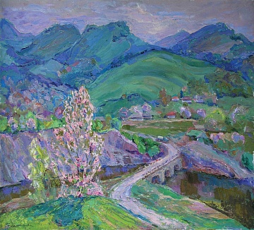 "Village in the Carpathians", 1972