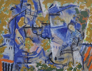 "Abstract composition. Cottages in Glen Spee, New York", 1967