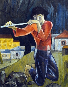 "The Flutist", 1980