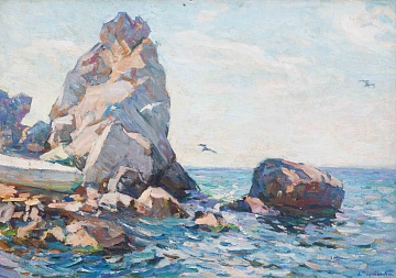 “Rocks in Gurzuf”, 1960s