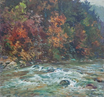 "Flow on a Gray Day", 1954
