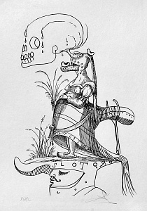 From series "Les Songes drolatique de Pantagruel", 1973