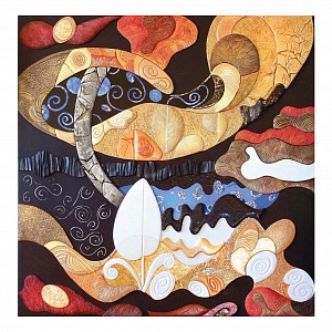 Декоративное панно «Начало», 2010