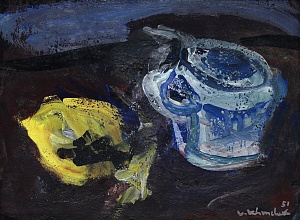 "Still life with lemon", 1951