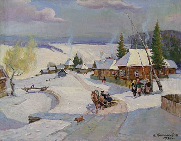 «Зима. Село Ахмат», 1994