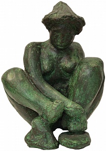 «Сидящяя женщина», 2019