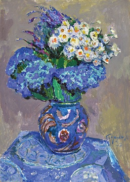 "Blue Flowers", 1974
