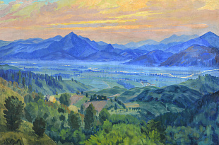 "River Valley (Khust Valley)", 1961