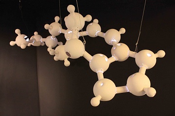 Люстра «Модель молекулы», 2010