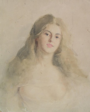 "Portrait of a young woman", 1900s