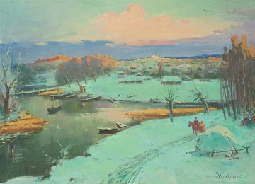 "Winter Sunset", 2005