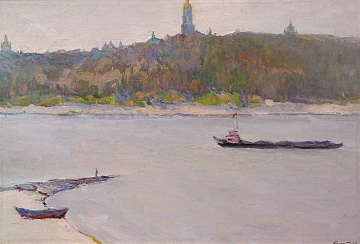 "View of the Kyiv-Pechersk Lavra", 1967
