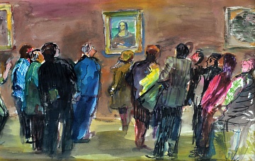"In the Louvre", 1976