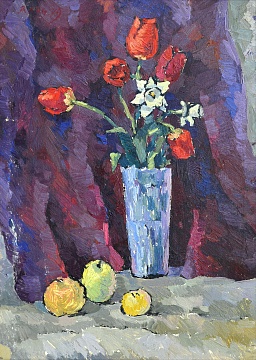 "Still life with tulips", 1979