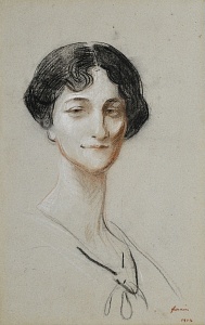 "Portrait of a lady", 1913