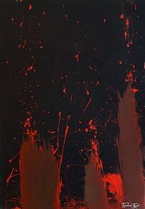 "Ternopilska" from the "Drone paintings" series, 2024