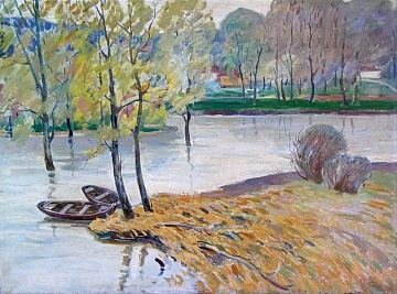 "Landscape. Autumn", 1969