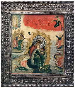 Илия Пророк в житие с огненным восхождением