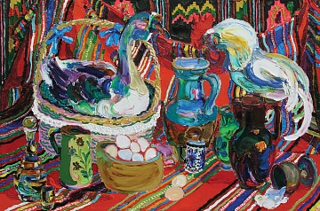 “Still Life with a Rooster”, 2008