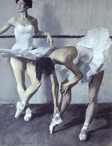 «Балерины. Отдых», 1980-е