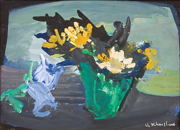 "Flowers in a Green Vase", 1960s