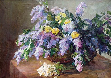 «Тюльпаны и сирень», 1958 г.