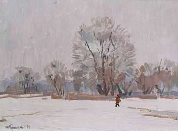 “Meadow in January”, 1974