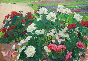 "Rose Flowerbed", 1984