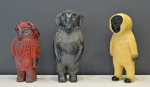 Author's sculptures