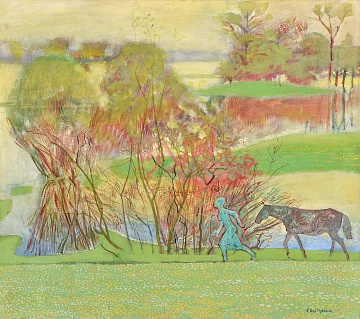 "I walk through the meadow, I lead the horse", 1985